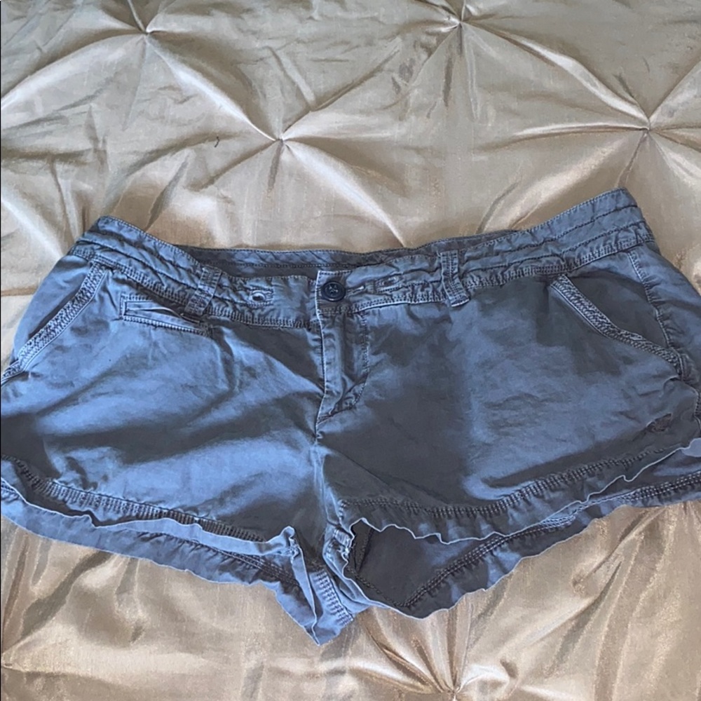Grey Cargo Shorts
